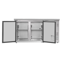 Mesa Refrigerada Positiva 2 Puertas - Profundidad 600