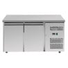 Mesa Refrigerada Positiva 2 Puertas 228 L Ventilada Inox
