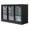 Bar Trasero Refrigerado 320 L 3 Puertas de Vidrio Deslizantes