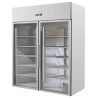 Armario Refrigerado Positivo 1400 L 2 Puertas de Vidrio GN 2/1