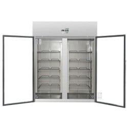 Armario Refrigerado Positivo 2 Puertas de Cristal GN2/1 - 1400 L