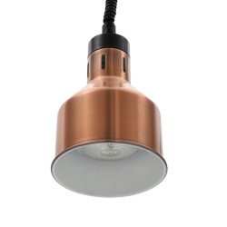 Lampe Chauffante Pro 250 W Ø 175 mm Cuivrée | Dynasteel