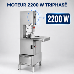 Sierra para Huesos Pro Dynasteel 2400 mm 2200 W 380 V Inox