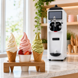 Máquina de Helado Soft 16 L/h 1050 W - Dynasteel