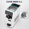 Máquina de Helado Soft 16 L/h 1050 W - Dynasteel