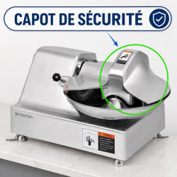 Cutter Horizontal Profesional 10 L 750 W — Dynasteel
