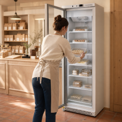 Armoire Congelación 400 L Vidriada Frío Ventilado -18/-22°C