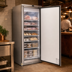 Armario de Congelación 590 L Inox Frío Ventilado -22 °C
