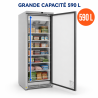 Armario de Congelación 590 L Inox Frío Ventilado -22 °C