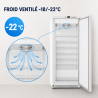 Armario de Congelación 590 L Frío Ventilado -18/-22°C