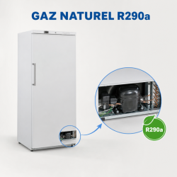 Armario de Congelación 510 L Ventilado -18/-22°C Blanco