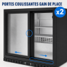 Bar Trasero Refrigerado 208 L - 2 Puertas Corredizas
