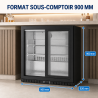 Bar Trasero Refrigerado 208 L - 2 Puertas Corredizas