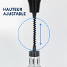 Pro Heat Lamp 250 W Ø 175 mm Stainless Steel Look