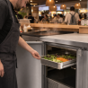 Par de deslizadores de 460 mm para mesa refrigerada
