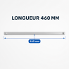 Par de deslizadores de 460 mm para mesa refrigerada