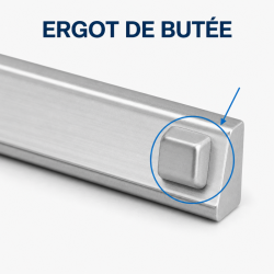 Par de deslizadores de 460 mm para mesa refrigerada