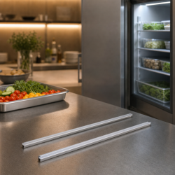 Par de deslizadores 645 mm Armario Refrigerado 1400 L