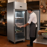 Armario Refrigerado Inox Negativo GN2/1 - 650 L - Dynasteel