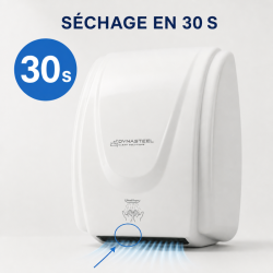 Secador de Manos Profesional 2100 W ABS Blanco — Secado 30 s