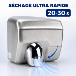 Secador de Manos Automático con Boquilla de Inox 2300 W — 45 dB