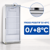 Armoire Refrigerada Positiva 590 L Vidriada 0/+8°C