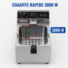 Friteuse Profesional 10 L 3000 W Inox — Termostato
