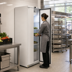 Armario Refrigerado Positivo 590 L 0/+8°C Puerta Llena
