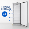 Armario Refrigerado Positivo 590 L 0/+8°C Puerta Llena