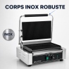Grill Panini Pro 2200 W Ranurado 340x220 mm Inox