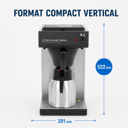 Cafetera Profesional 2 L Inox AISI 304 — Filtro CHR