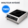 Induction Plate Pro 3500 W 8 Levels Timer | Dynasteel