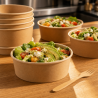 Kraft Salad Bowl 500 ml Ø 150 mm — Pack of 300