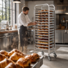 Échelle Gastronorm GN 1/1 15 Niveles Inox Ruedas