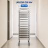 Échelle Gastronorm GN 1/1 15 Niveles Inox Ruedas