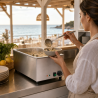 Bain-Marie Profesional GN 1/1 20 L 1200 W Inox