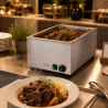 Bain-Marie Profesional GN 1/1 20 L 1200 W Inox