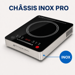 Placa de Inducción Pro 2500 W — 80-240°C, Digital