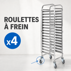 Échelle Pastelera Inox 16 Niveles 600x400 | Dynasteel