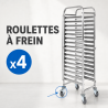 Échelle Pastelera Inox 16 Niveles 600x400 | Dynasteel
