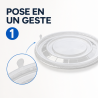Tapa PET Ø 165 mm para Bol Ensalada 1300 ml - x300