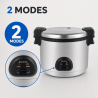 Cuiseur à Riz Profesional 12 L 2850 W Inox — CHR