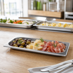 Bac Gastro GN 1/3 Inox 20 mm - Compatible Lavavajillas