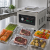 Máquina de vacío con campana 900 W - Soldadura 400 mm Inox