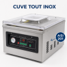 900 W Chamber Vacuum Sealer Machine - 400 mm Stainless Steel Sealing