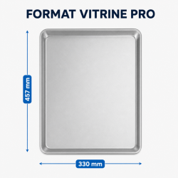 Placa de Presentación de Aluminio 330 x 457 mm