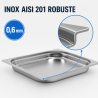 Bac Gastro GN 2/3 Inox — 40 mm, 3 L, Lavavajillas