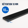 Tapis de Bar PVC 59 cm Negro — Escurridor Mostrador CHR