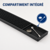 Tapis de Bar PVC 59 cm Negro — Escurridor Mostrador CHR