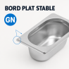 Bac Gastro GN 1/9 Inox - Profundidad 65 mm - 0,6 L